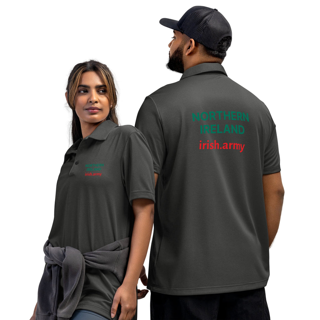 NORTHERN IRELAND - Adidas Space-dyed Polo