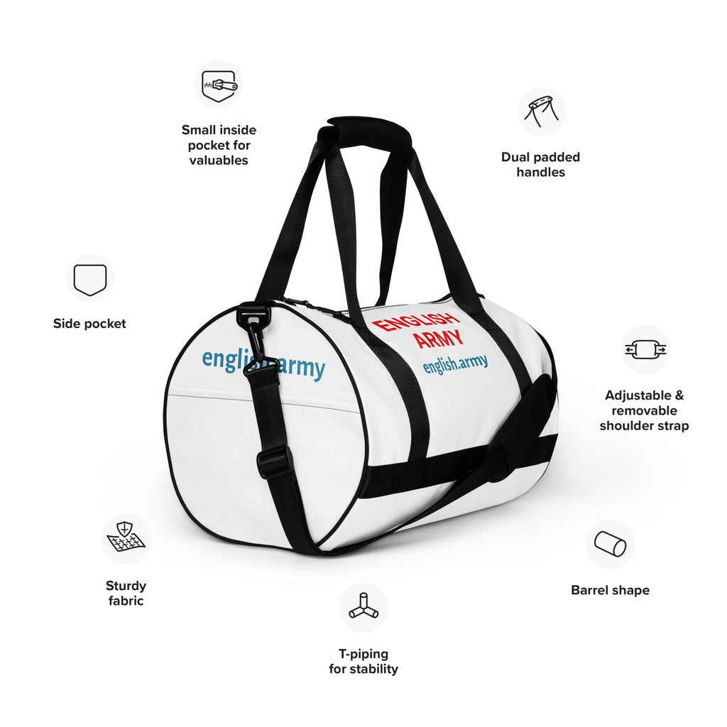 ENGLISH ARMY - All-over Print Gym Bag