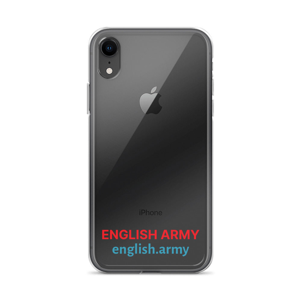ENGLISH ARMY - Clear Case for iPhone®