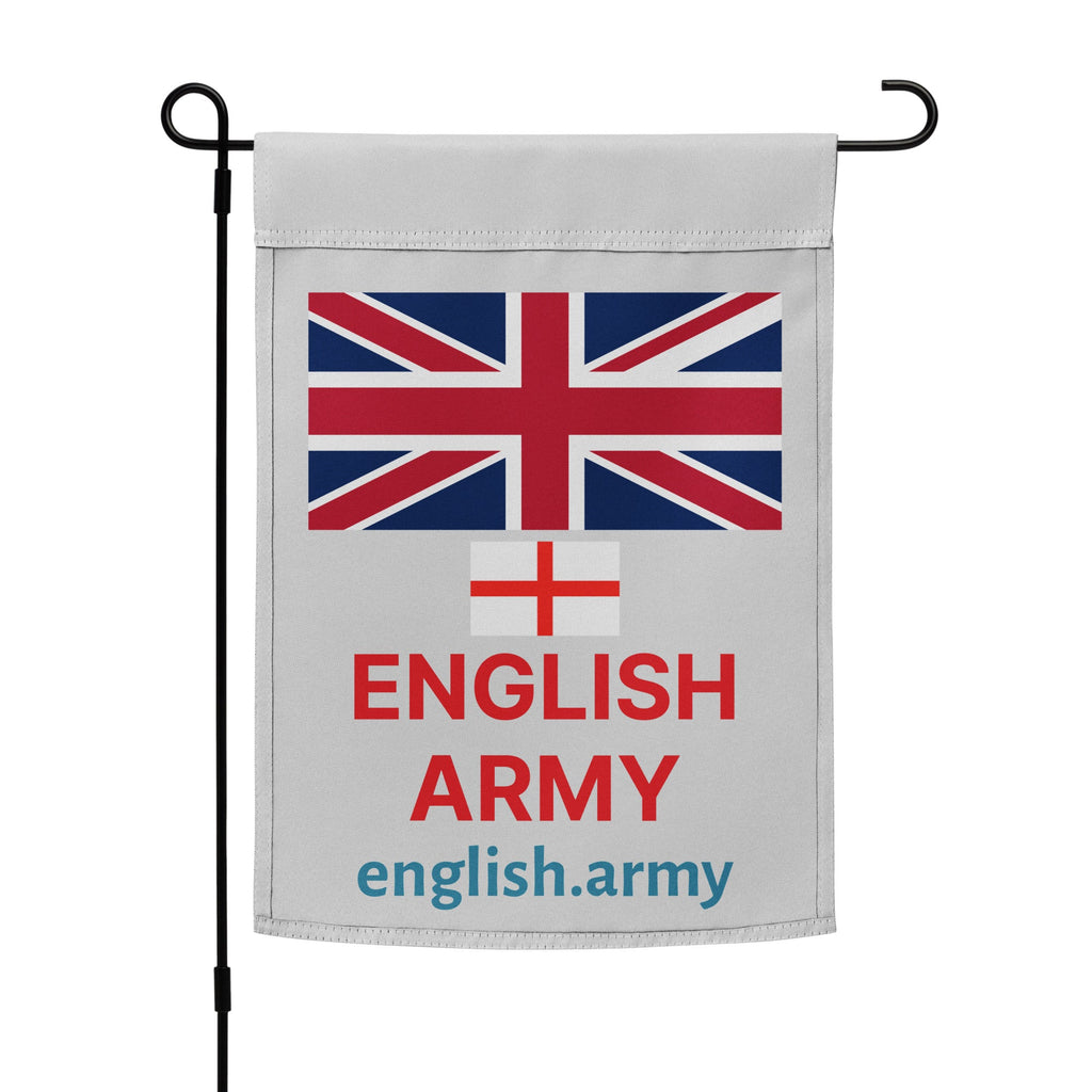 ENGLISH ARMY - Garden flag