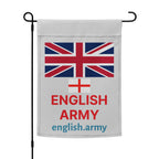 ENGLISH ARMY - Garden flag