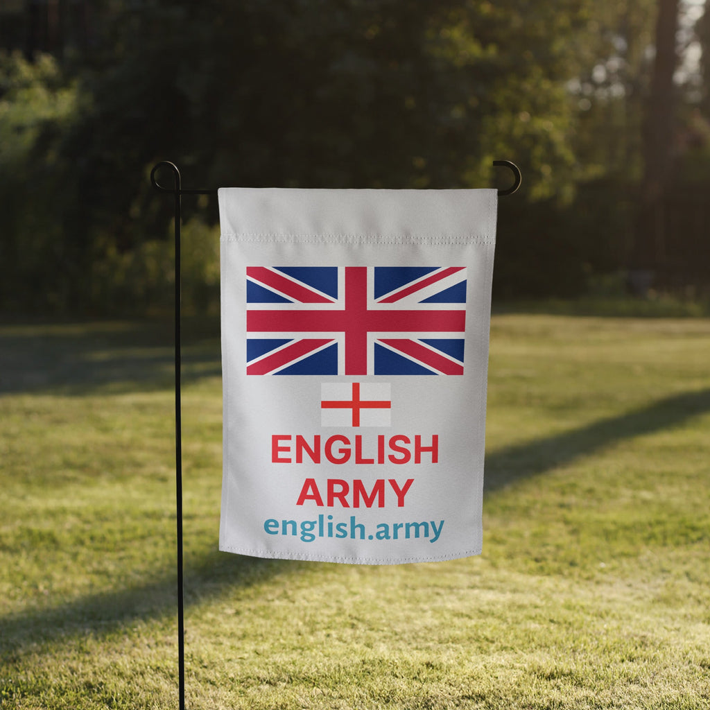 ENGLISH ARMY - Garden flag