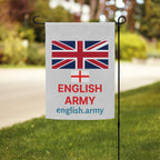 ENGLISH ARMY - Garden flag