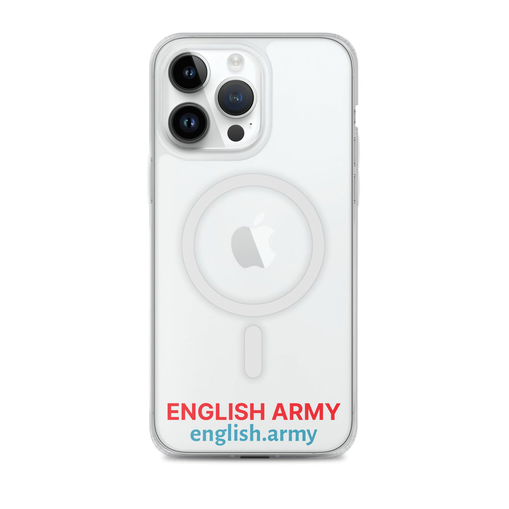 ENGLISH ARMY - MagSafe® Clear Case For iPhone®