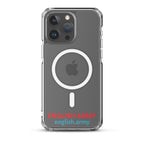 ENGLISH ARMY - MagSafe® Clear Case For iPhone®