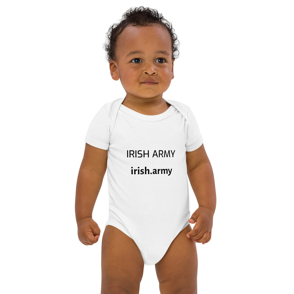 Irish Army - Organic Cotton Baby Bodysuit