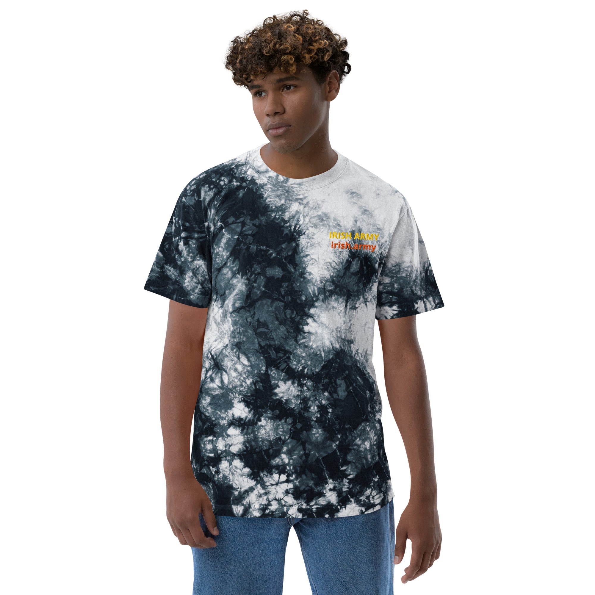 Irish Army - Oversized Tie-dye T-shirt