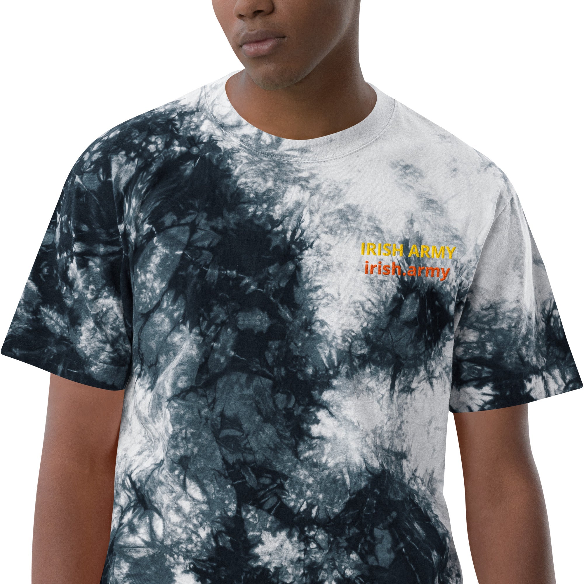 Irish Army - Oversized Tie-dye T-shirt