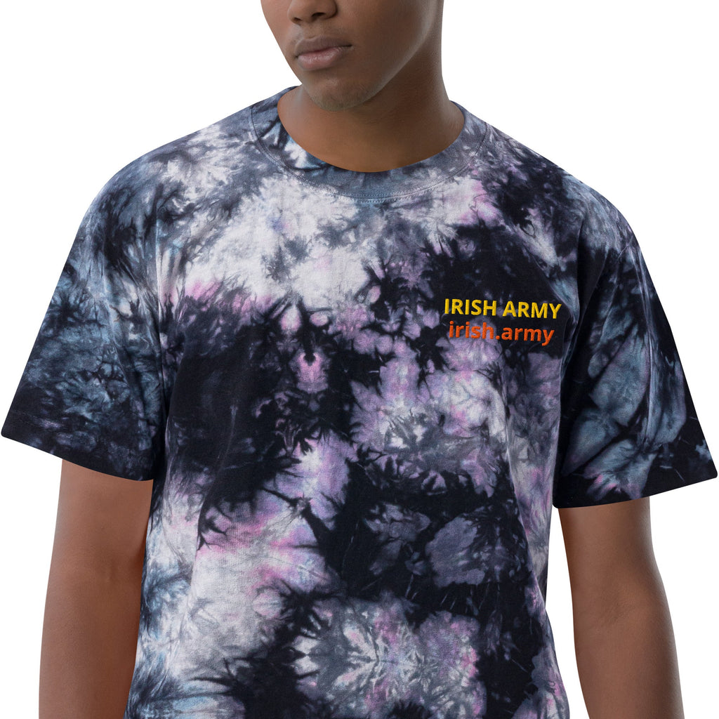 Irish Army - Oversized Tie-dye T-shirt