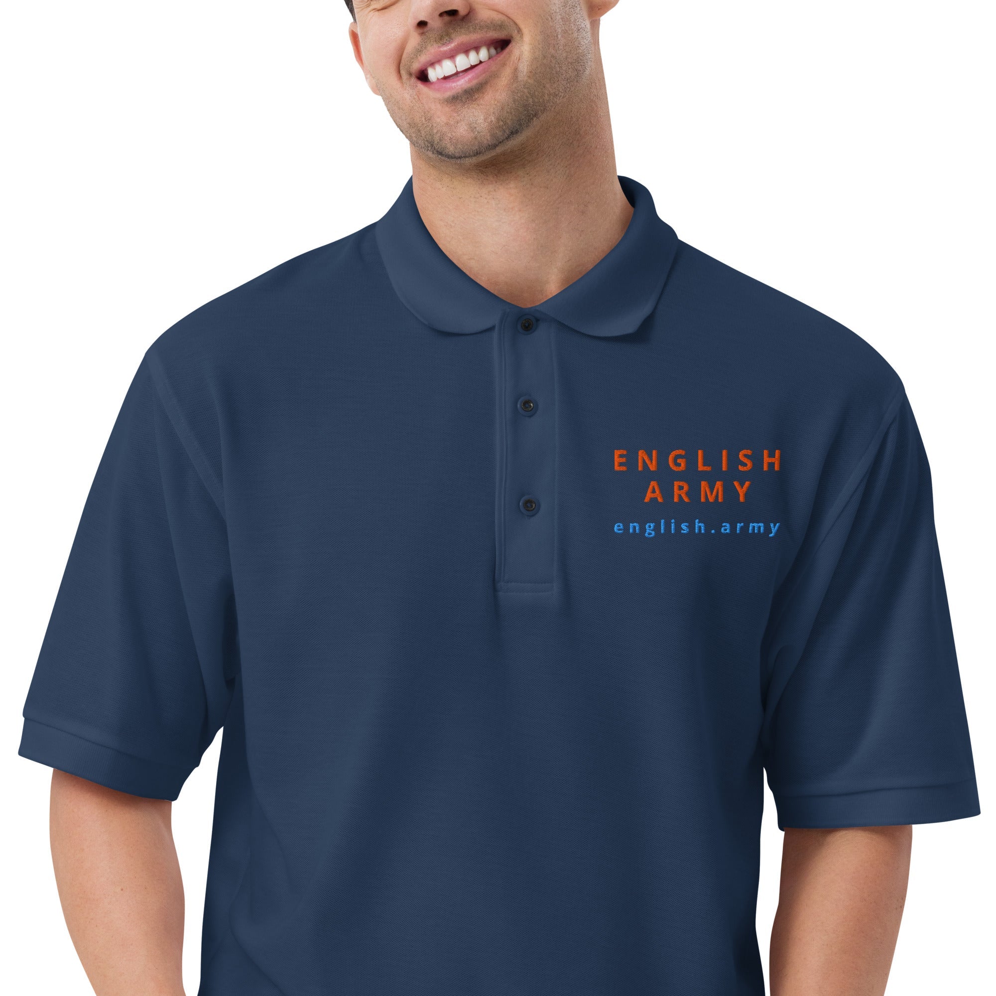 ENGLISH ARMY - Men's Premium Polo