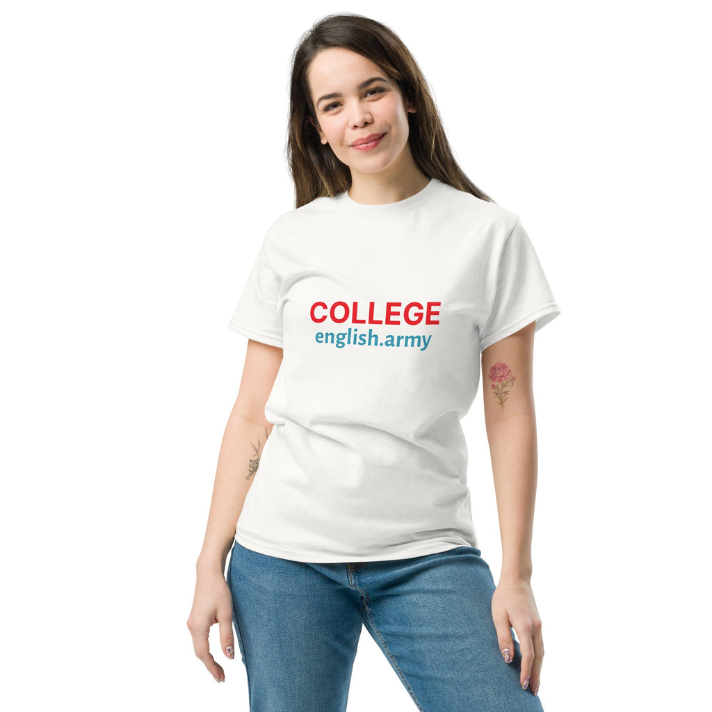 COLLEGE - Unisex Classic Tee