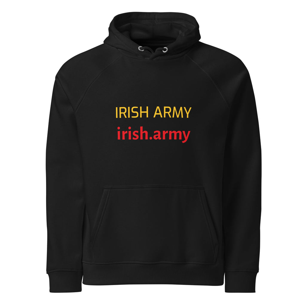 Irish Army - Unisex Eco Raglan Hoodie