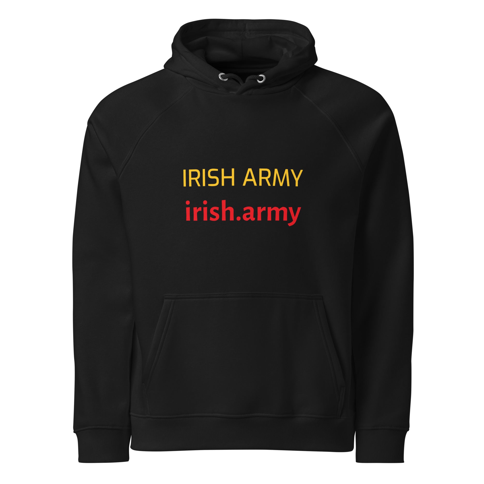 Irish Army - Unisex Eco Raglan Hoodie