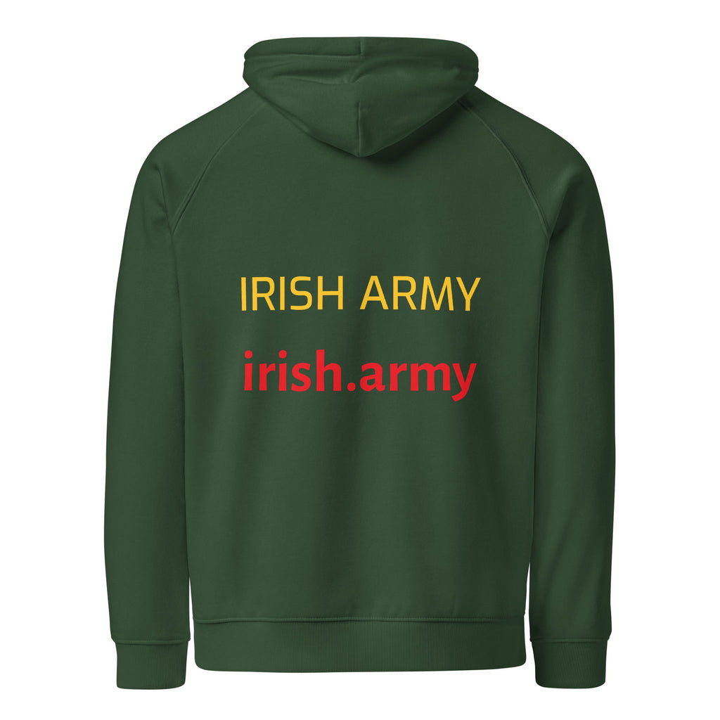Irish Army - Unisex Eco Raglan Hoodie