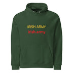 Irish Army - Unisex Eco Raglan Hoodie