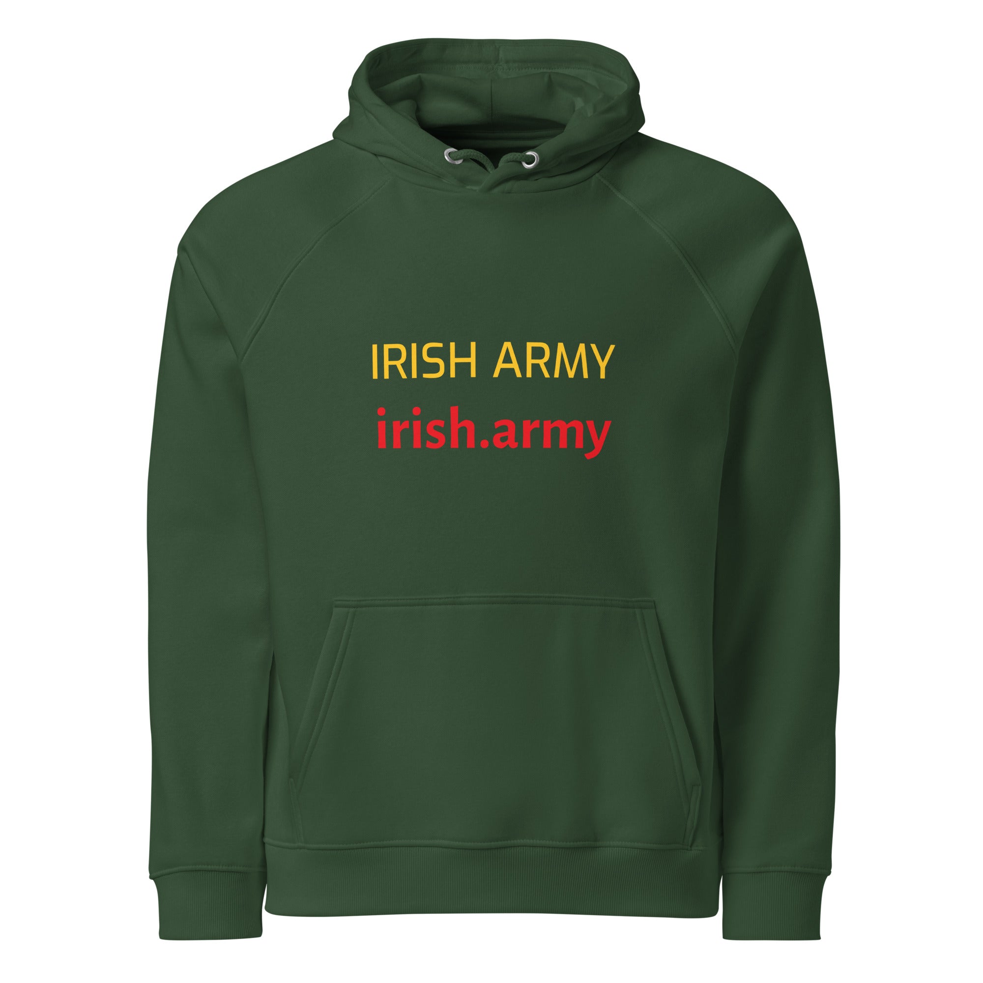 Irish Army - Unisex Eco Raglan Hoodie
