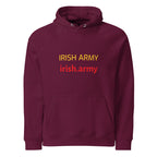 Irish Army - Unisex Eco Raglan Hoodie