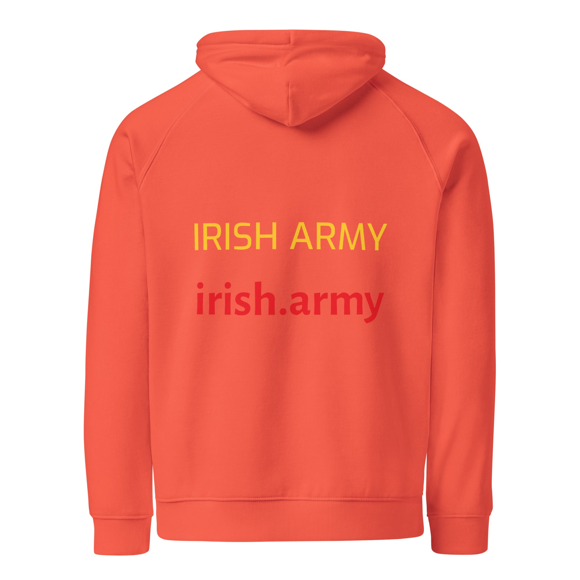 Irish Army - Unisex Eco Raglan Hoodie