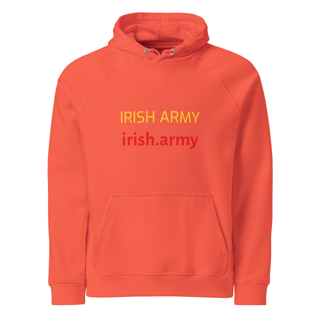 Irish Army - Unisex Eco Raglan Hoodie