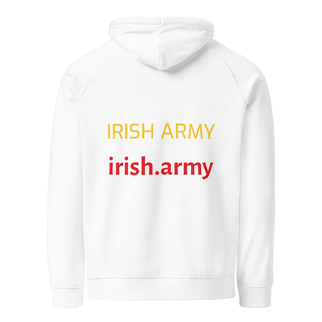 Irish Army - Unisex Eco Raglan Hoodie