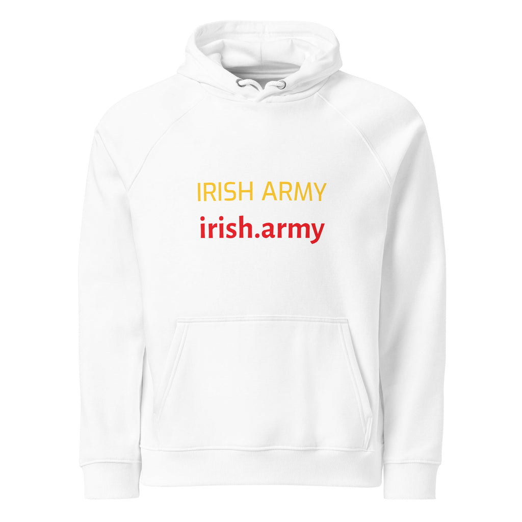 Irish Army - Unisex Eco Raglan Hoodie