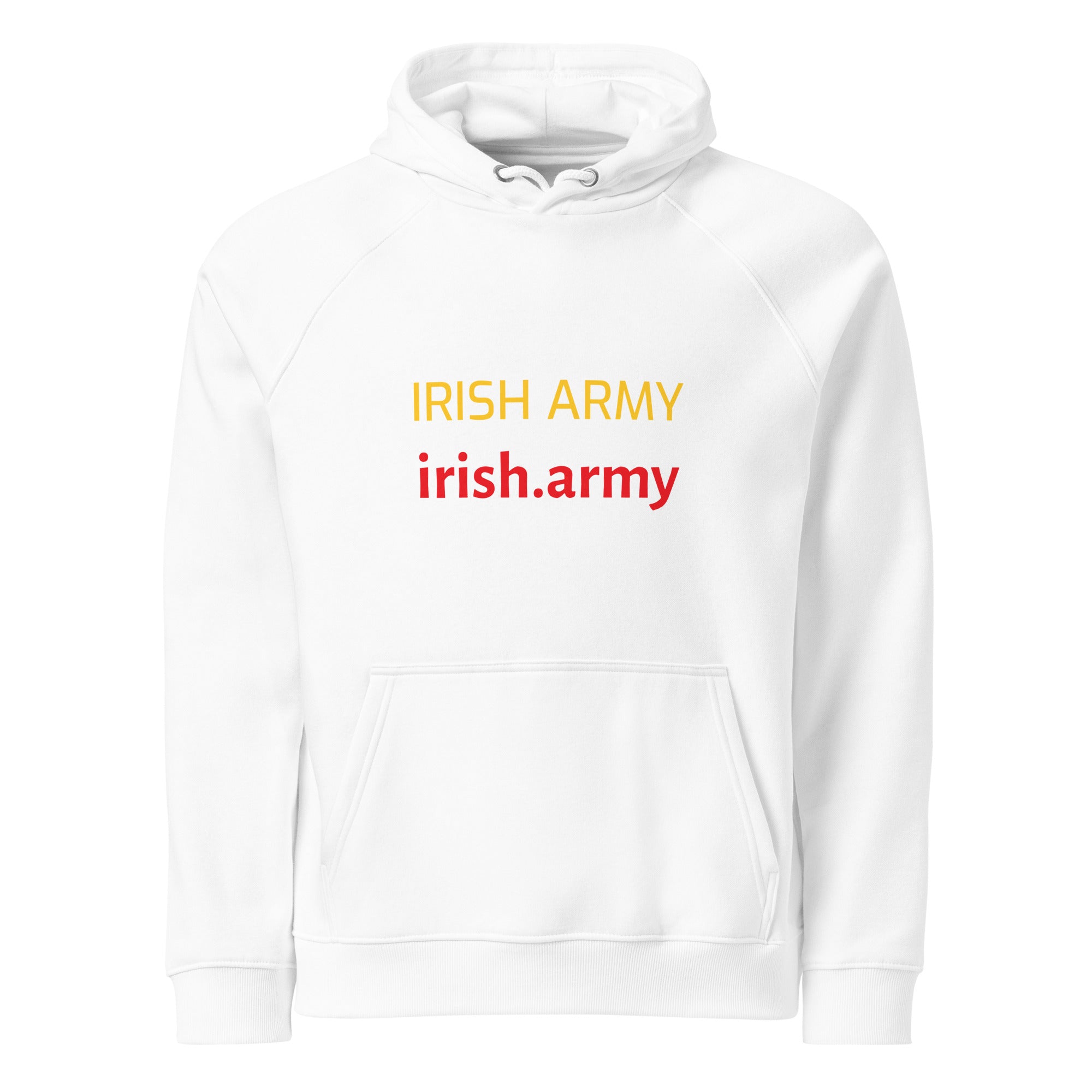Irish Army - Unisex Eco Raglan Hoodie