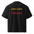 Irish Army - Unisex Organic Oversized High Neck T-shirt