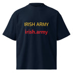 Irish Army - Unisex Organic Oversized High Neck T-shirt