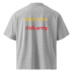 Irish Army - Unisex Organic Oversized High Neck T-shirt