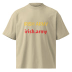 Irish Army - Unisex Organic Oversized High Neck T-shirt