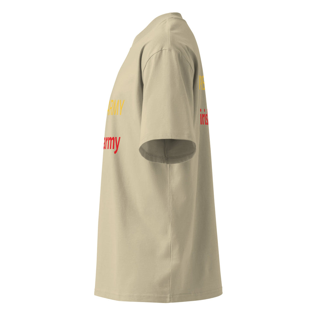 Irish Army - Unisex Organic Oversized High Neck T-shirt