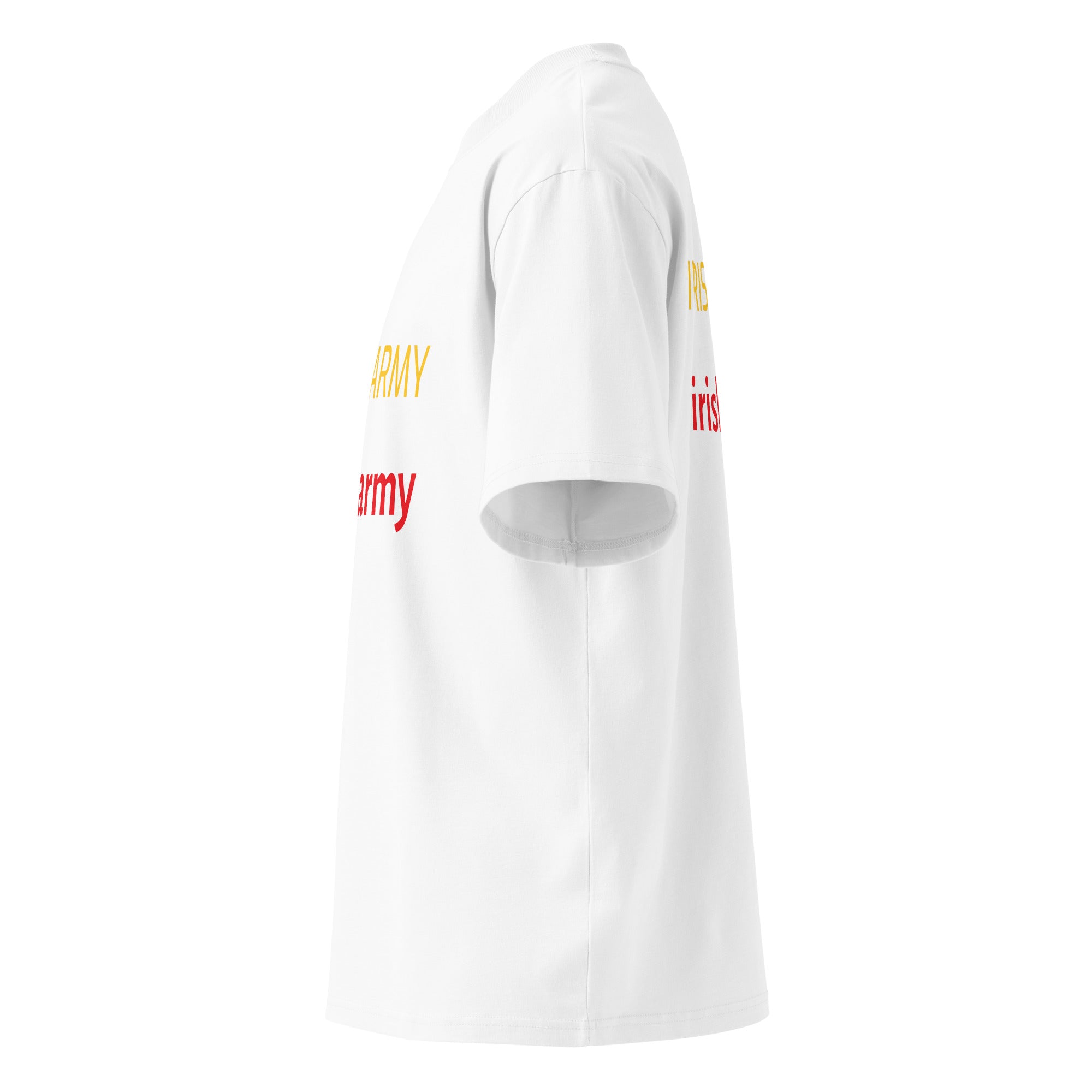 Irish Army - Unisex Organic Oversized High Neck T-shirt