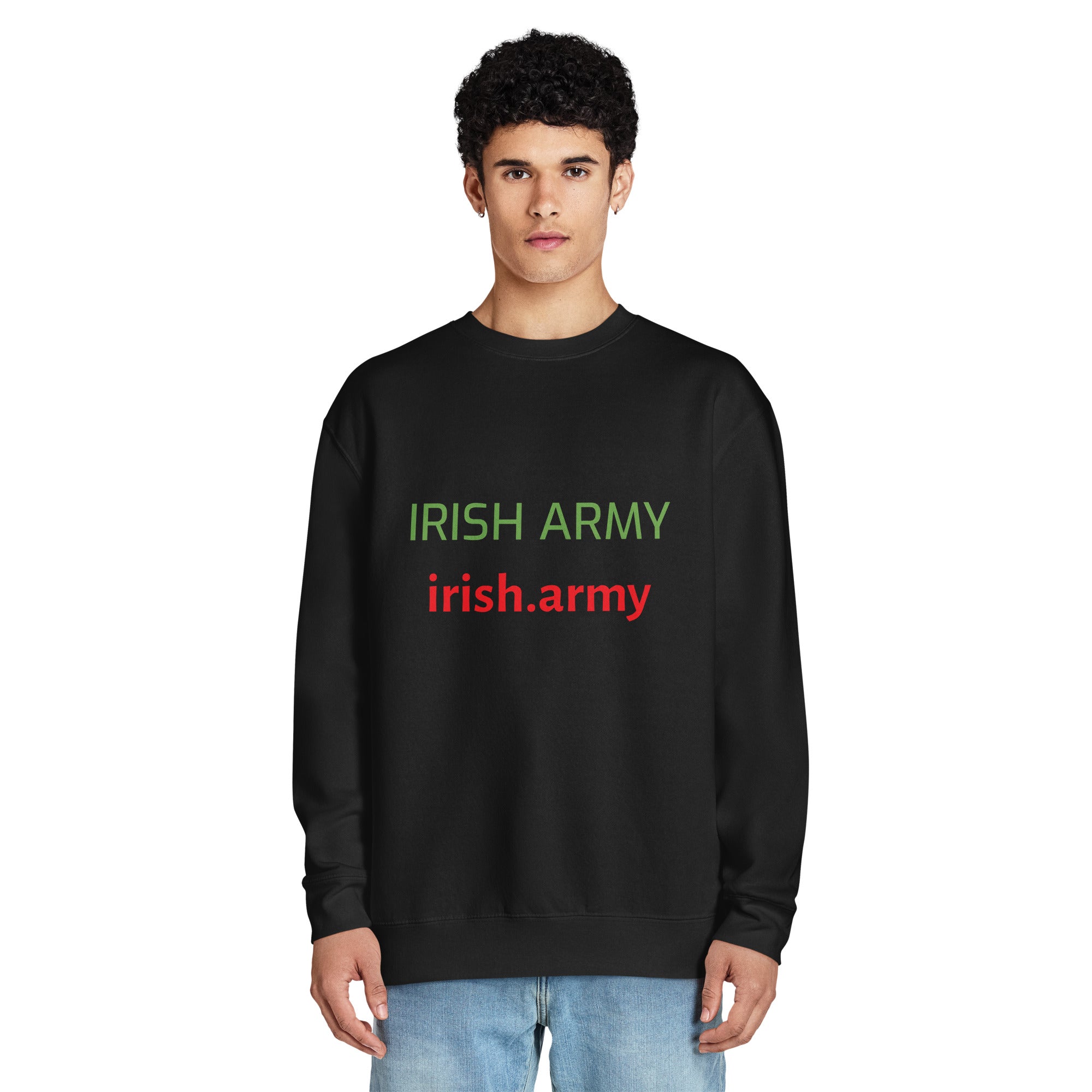 Irish Army - Unisex Premium Crew Neck Sweatshirt