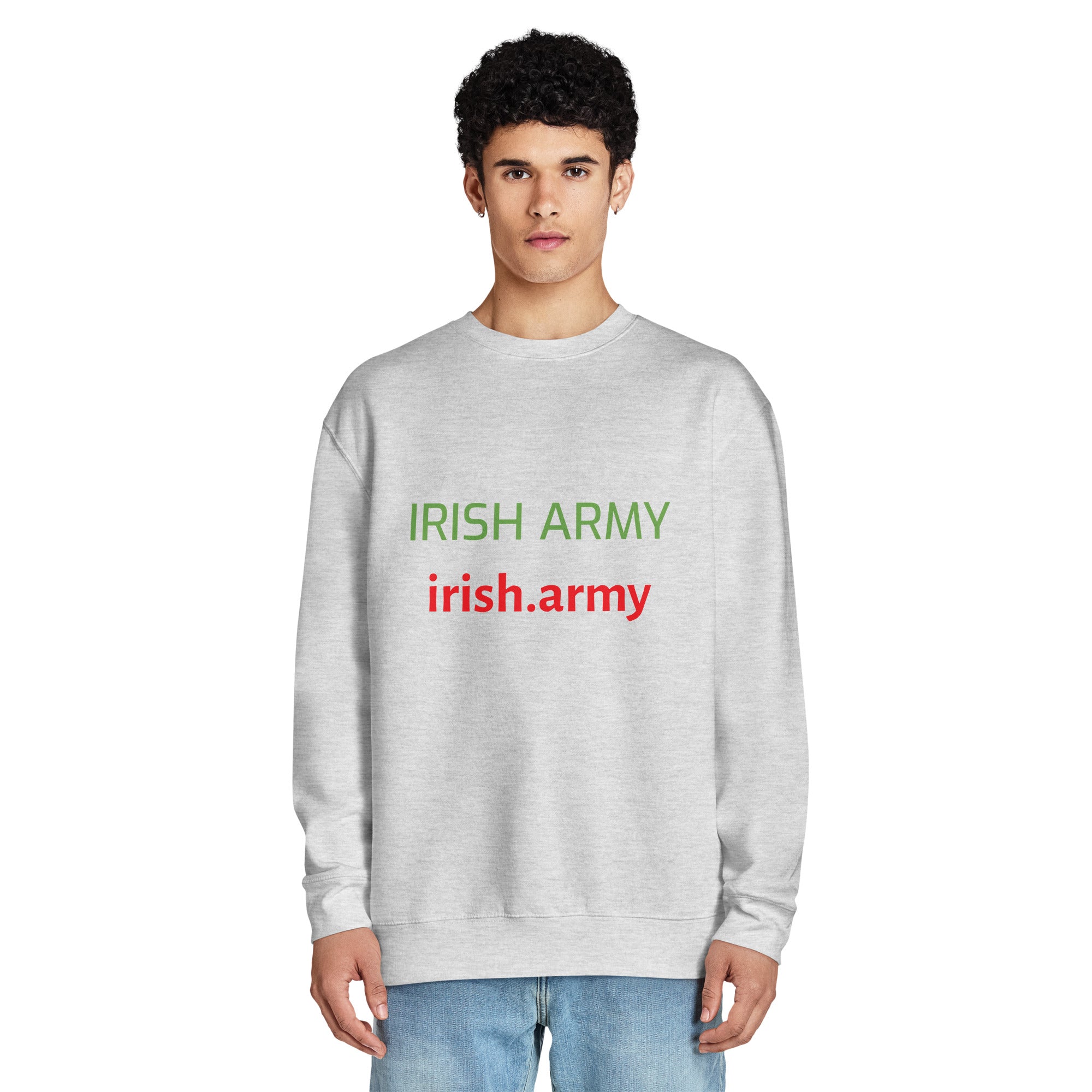Irish Army - Unisex Premium Crew Neck Sweatshirt