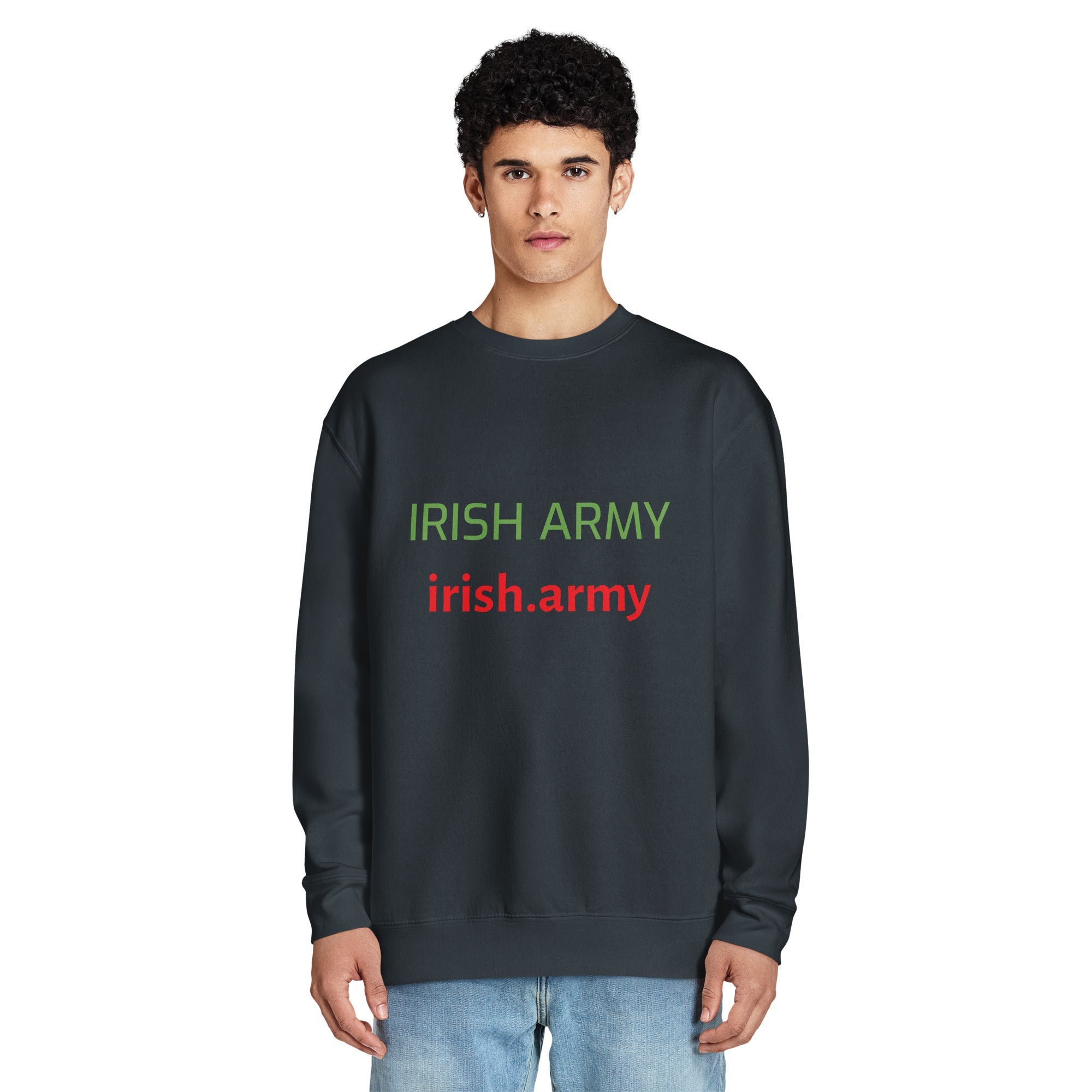 Irish Army - Unisex Premium Crew Neck Sweatshirt
