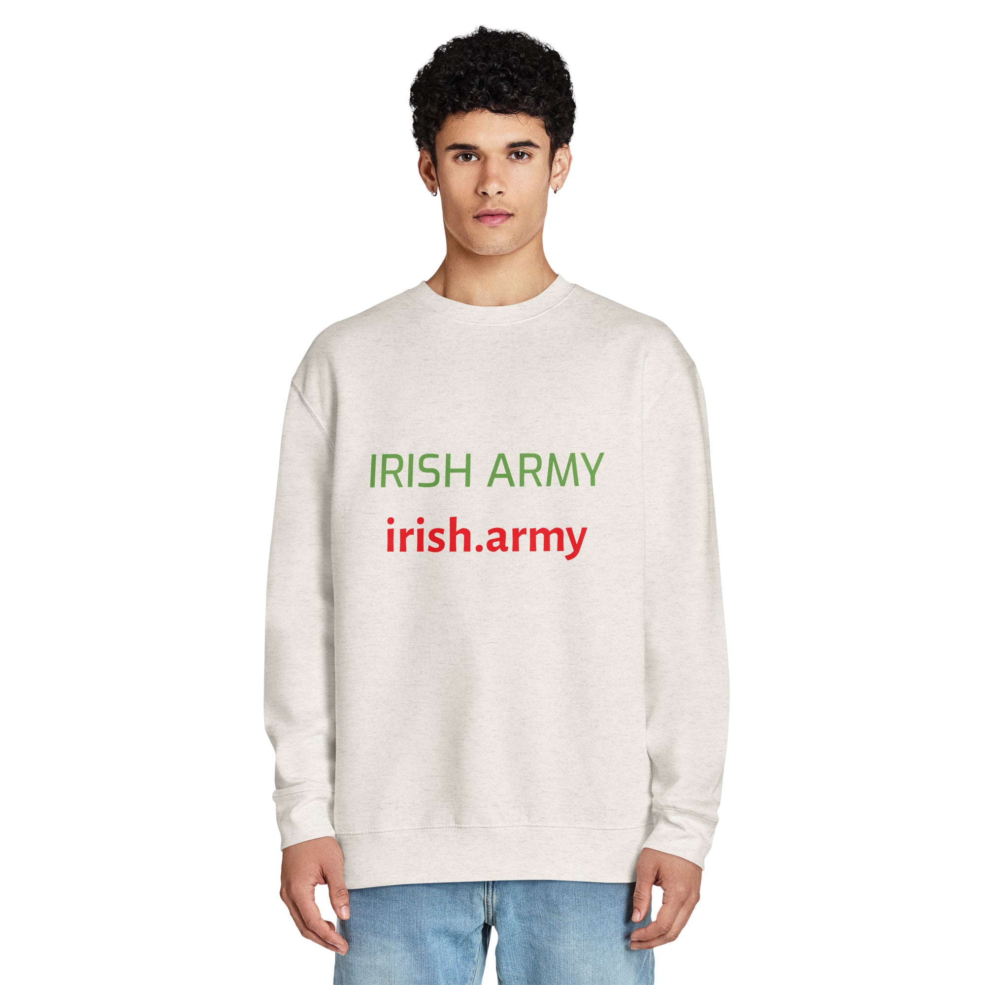 Irish Army - Unisex Premium Crew Neck Sweatshirt