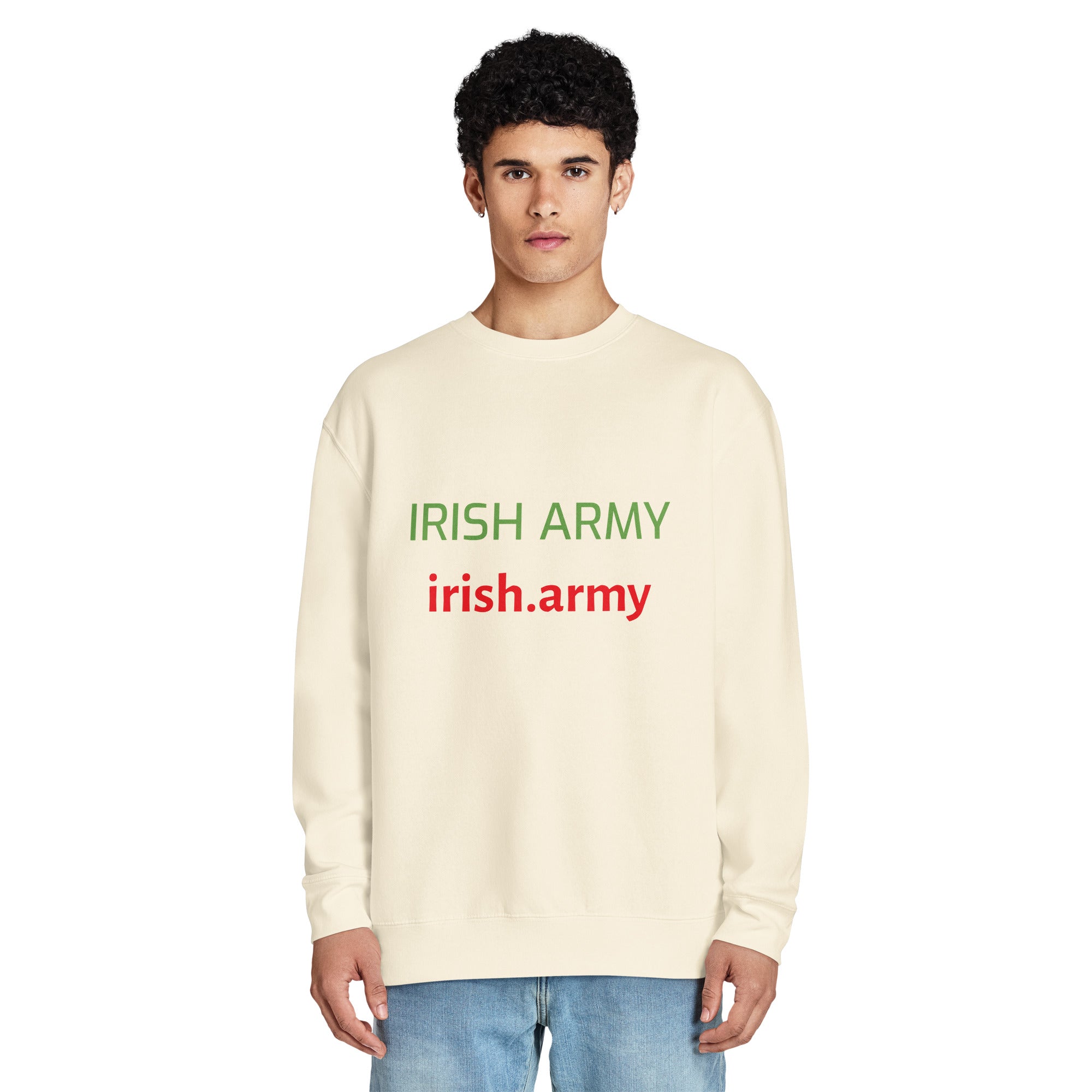 Irish Army - Unisex Premium Crew Neck Sweatshirt