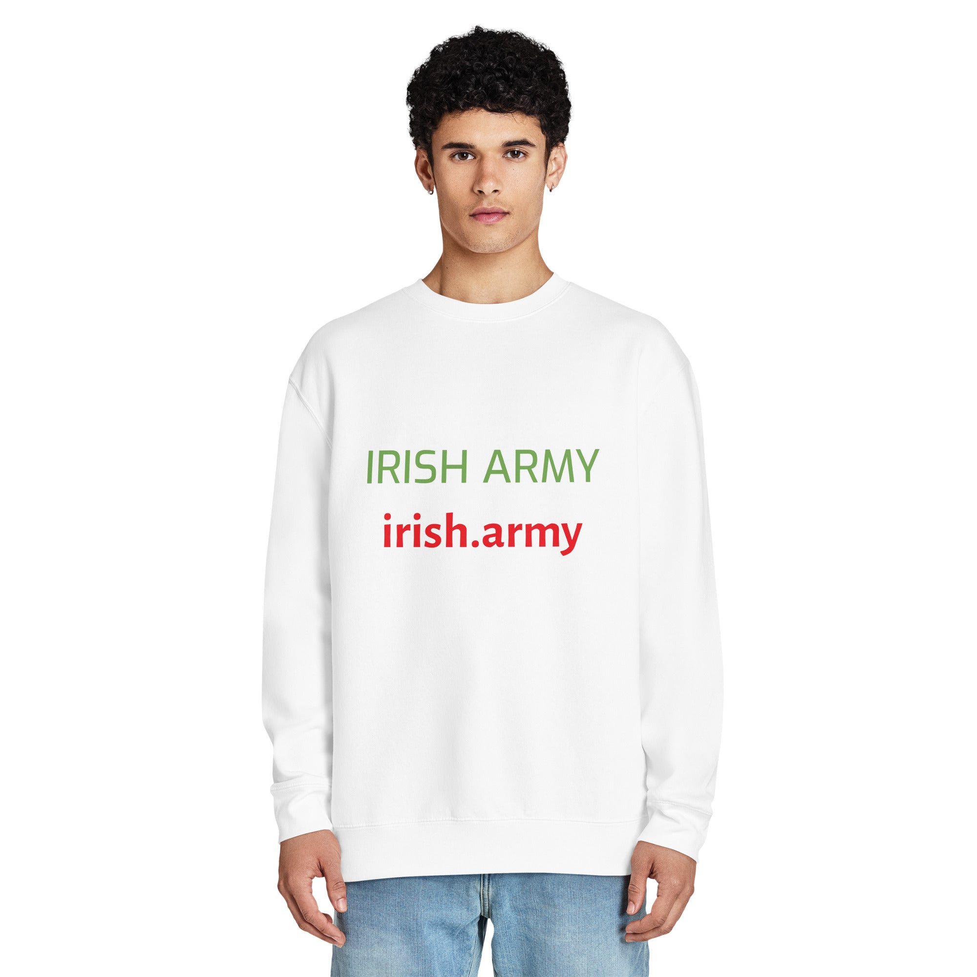 Irish Army - Unisex Premium Crew Neck Sweatshirt