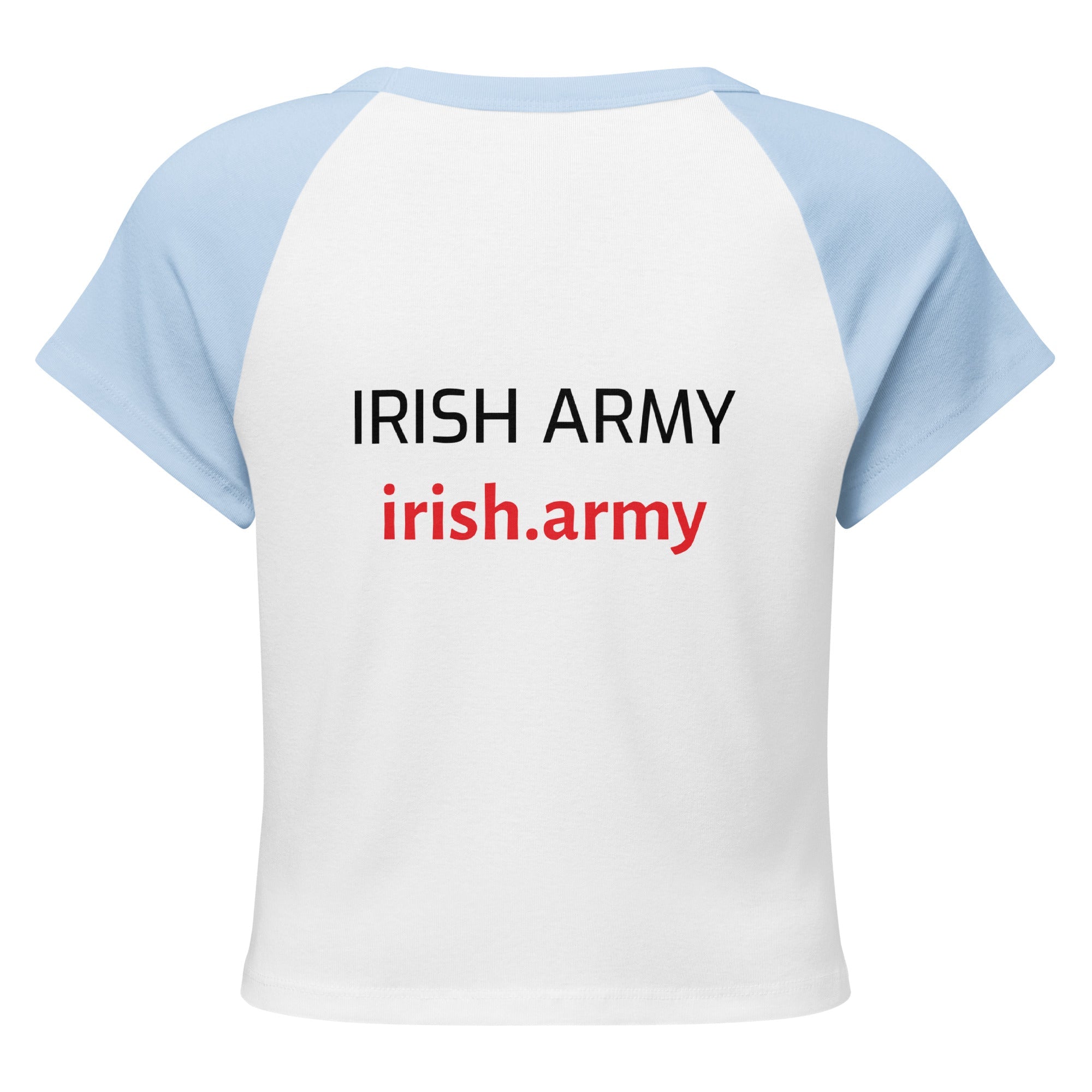 Irish Army - Women’s Micro Rib Raglan Baby Tee