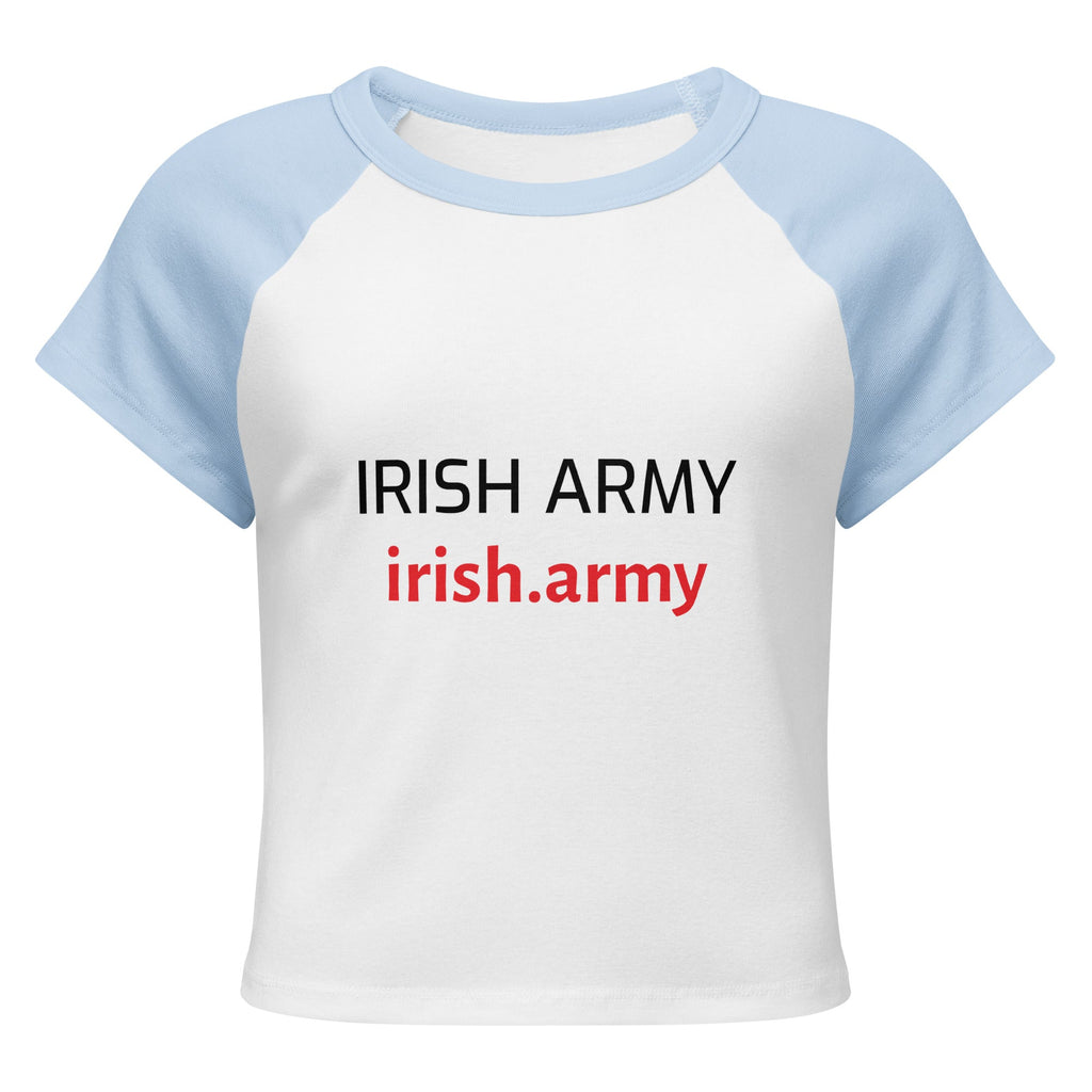 Irish Army - Women’s Micro Rib Raglan Baby Tee