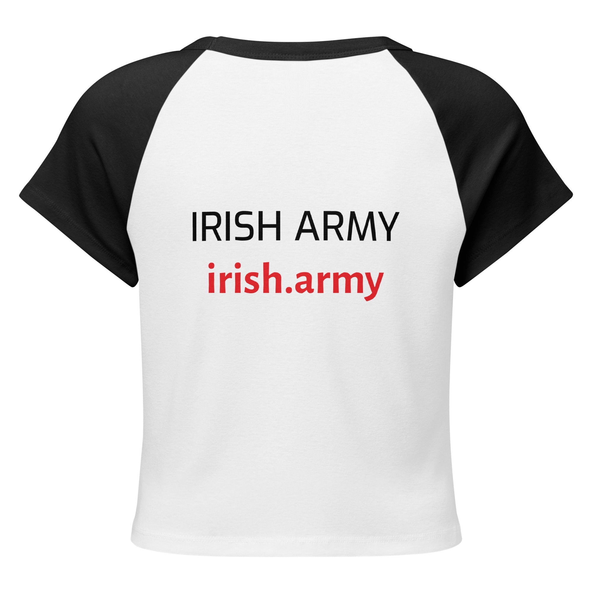 Irish Army - Women’s Micro Rib Raglan Baby Tee