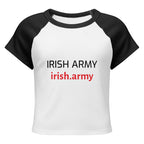 Irish Army - Women’s Micro Rib Raglan Baby Tee