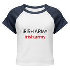 Irish Army - Women’s Micro Rib Raglan Baby Tee