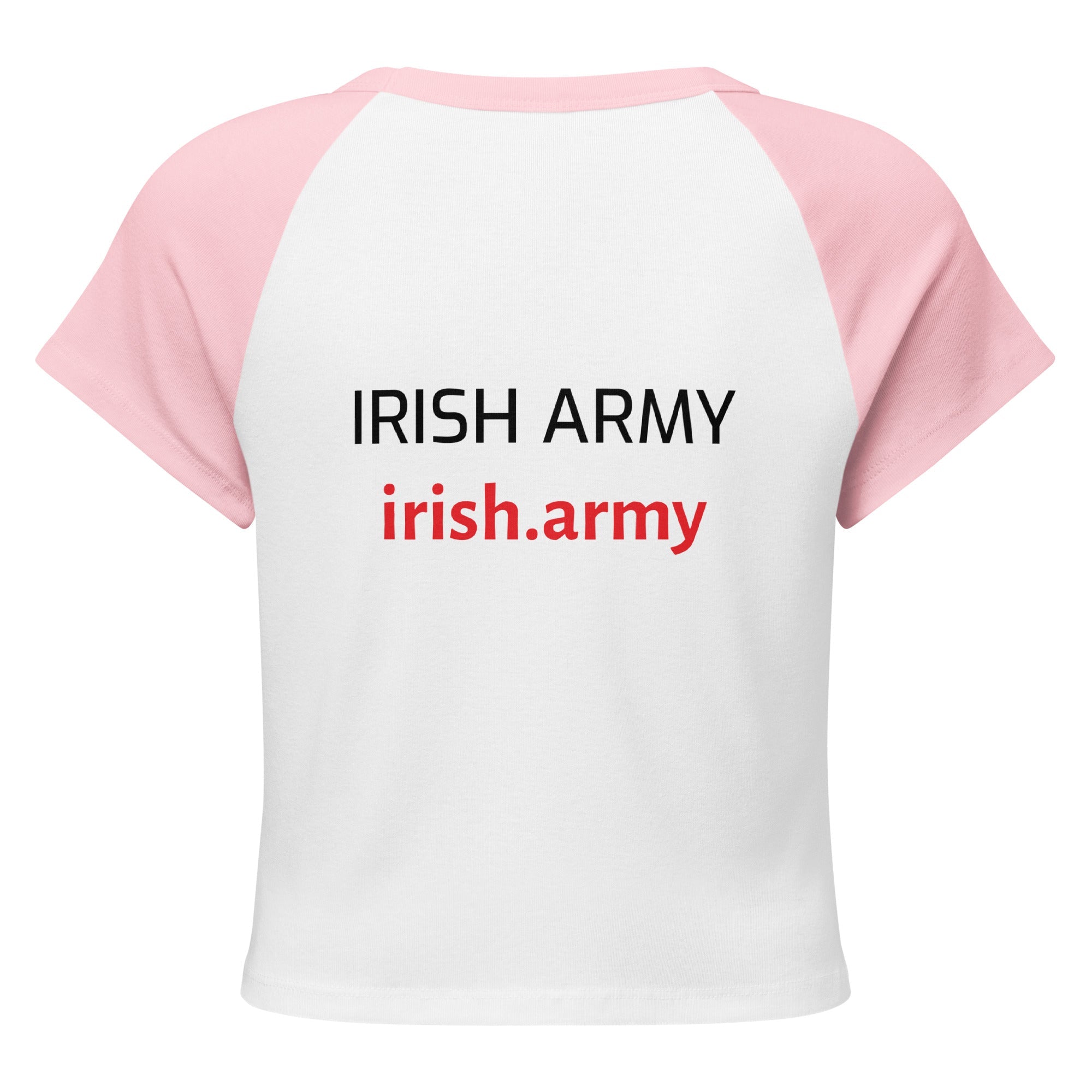 Irish Army - Women’s Micro Rib Raglan Baby Tee