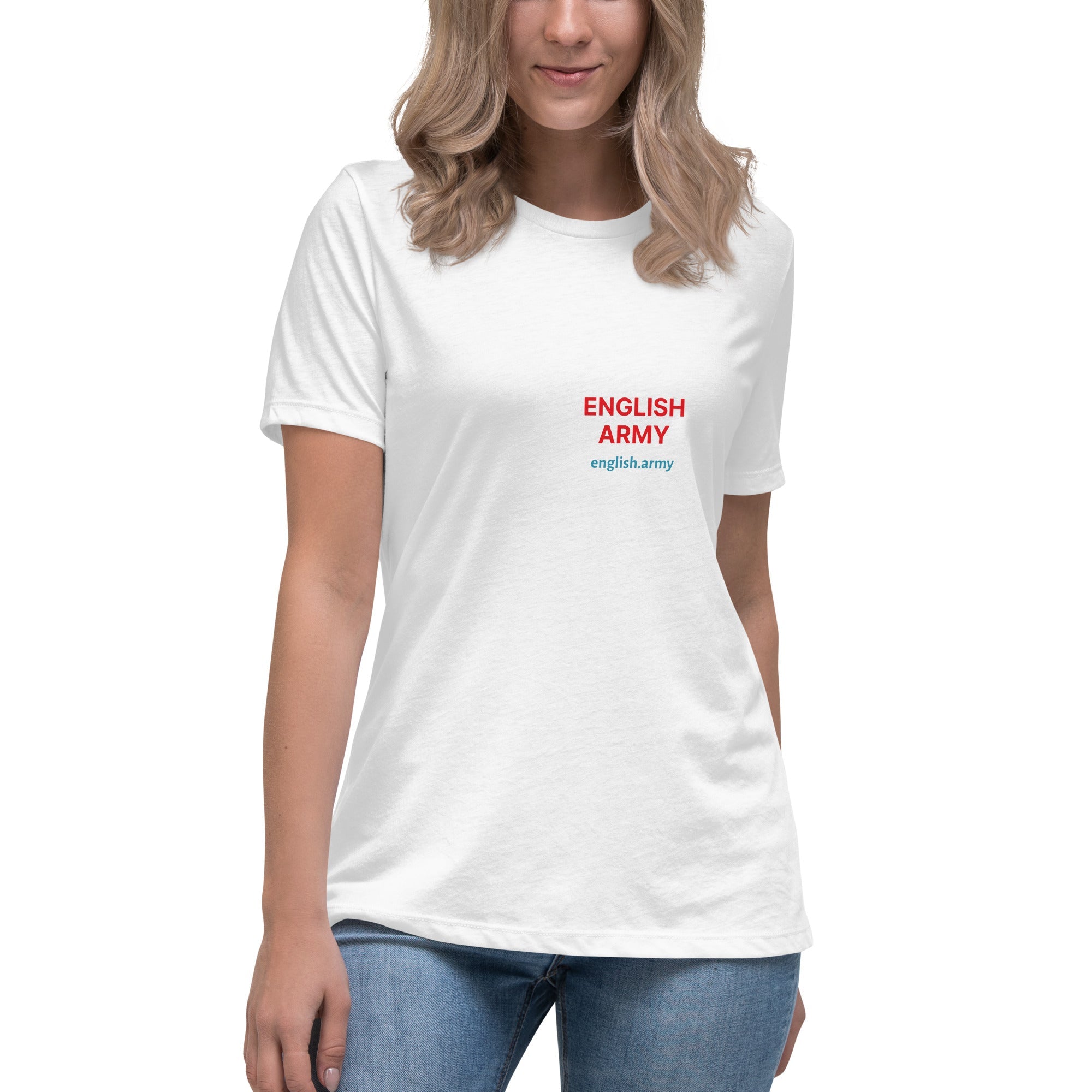 ENGLISH ARMY - Women's Relaxed T-Shirt
