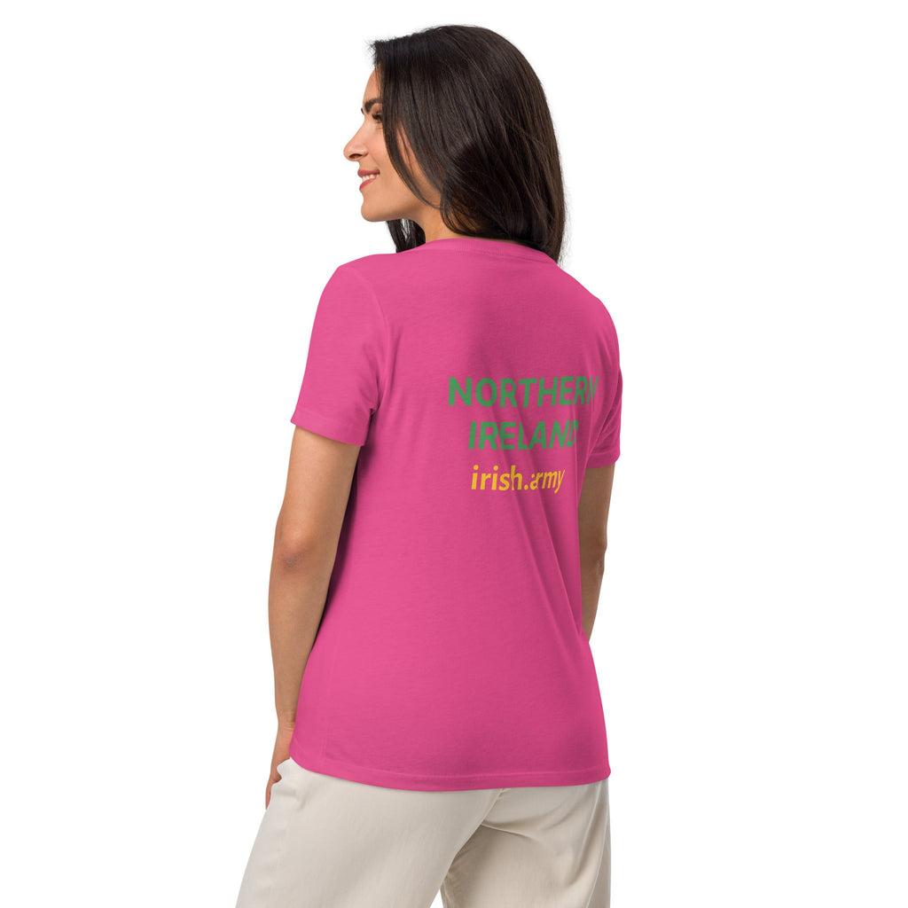 NORTHERN IRELAND - Women’s Relaxed V-neck T-shirt