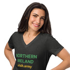 NORTHERN IRELAND - Women’s Relaxed V-neck T-shirt
