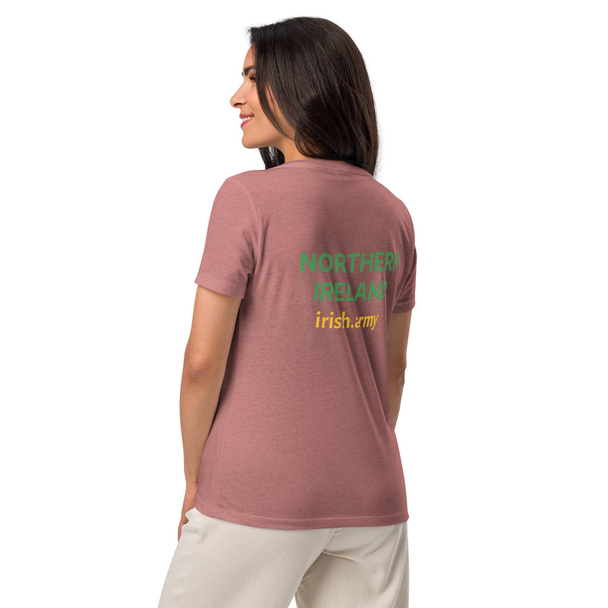 NORTHERN IRELAND - Women’s Relaxed V-neck T-shirt