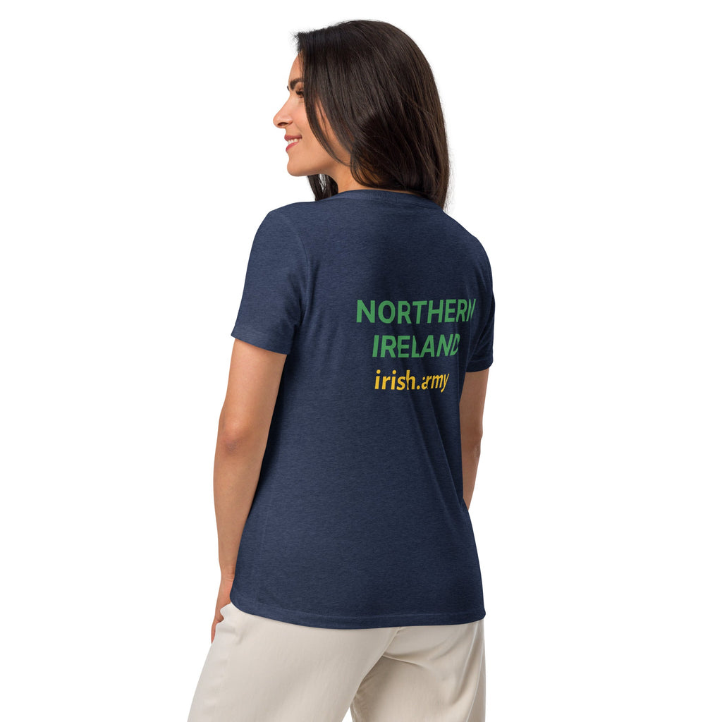 NORTHERN IRELAND - Women’s Relaxed V-neck T-shirt