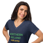 NORTHERN IRELAND - Women’s Relaxed V-neck T-shirt